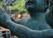 Bronze -  Springbrunnen - Putti - Putto - Kinder, - Höhe 1,35 cm - Preis 12.500 €