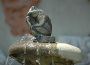 Bronze -  Frosch -  - Höhe 10 cm - Preis: 55 €