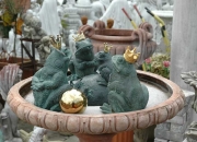 Bronze -  Frosch - Froschkönig - Höhe 20 cm - Preis: 250 €