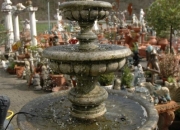 3 schaliger Brunnen vom Bildhauer, Gartenbrunnen, Springbrunnen, in verschiedene Größen