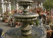3 schaliger Brunnen vom Bildhauer, Gartenbrunnen, Springbrunnen, in verschiedene Größen