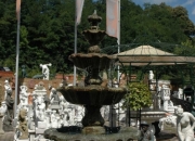 Renaissance Brunnen, Springbrunnen, ca. 252 cm hoch