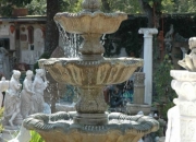 Renaissance, Steinbrunnen, 4- schalig, Henri Gartenbrunnen,