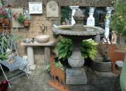 Gartenträume Springbrunnen Naturstein Bildhauerarbeit, Gartenbrunnen