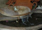 Detail Ansicht: Flußsteinbrunnen Henri,Höhe ca. 33cm, Breit ca. 112cm, Tief ca. 47cm