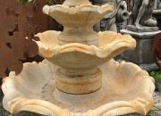 Quattro Classic Springbrunnen, Höhe ca.  137cm, Durchmesser ca. 112cm