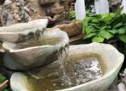 Wasserfallbrunnen-Wasserfall-Springbrunnen-Gartenbrunnen