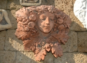 Jugendstil Wandrelief zum Bepflanzen
