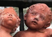 Impruneta Terracotta - Büste-Junge-Mädchen-Kopf-Impruneta-Toskana-Italien-ULRICH-GARTEN-Schwäbisch-Gmünd-Aalenerstr.54