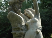 Steinguss Bacchus Wein