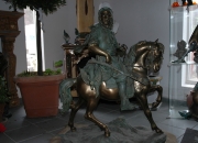 Arabischer Reiter Jäger  Bronze