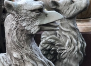 Gryphon - Rufus-  ca. 72 cm hoch - Drachen - Gargoyles - Drachenhund