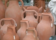 Terracotta Impruneta - Vase - Töpfe - Amphoren - Winterfest