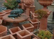 Terracotta Impruneta - Vase - Töpfe - Amphoren - Winterfest