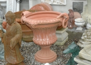 Terracotta Impruneta - Vase - Pflanzvase - Amphore - Winterfest