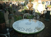 Gartenmoebel - Deruta - Tisch- Eisenstuhl